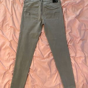 American Eagle gray jeggings